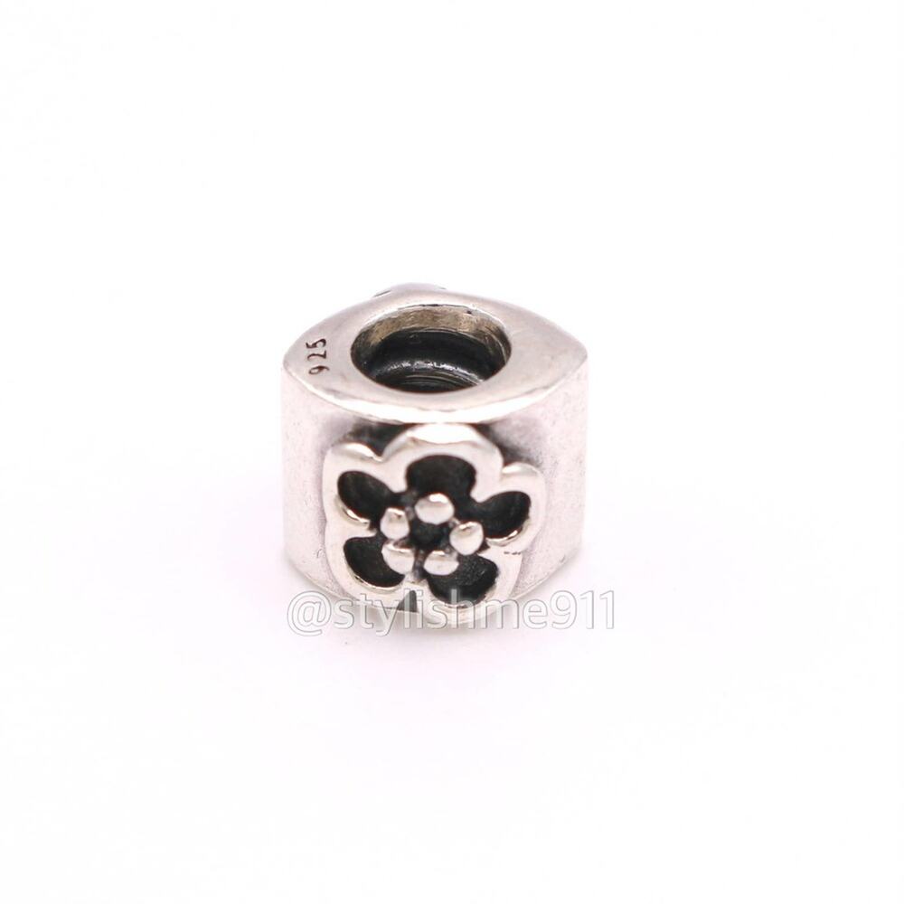 Authentic PANDORA Retired DAISY FLOWER Charm - Picture 8 of 9